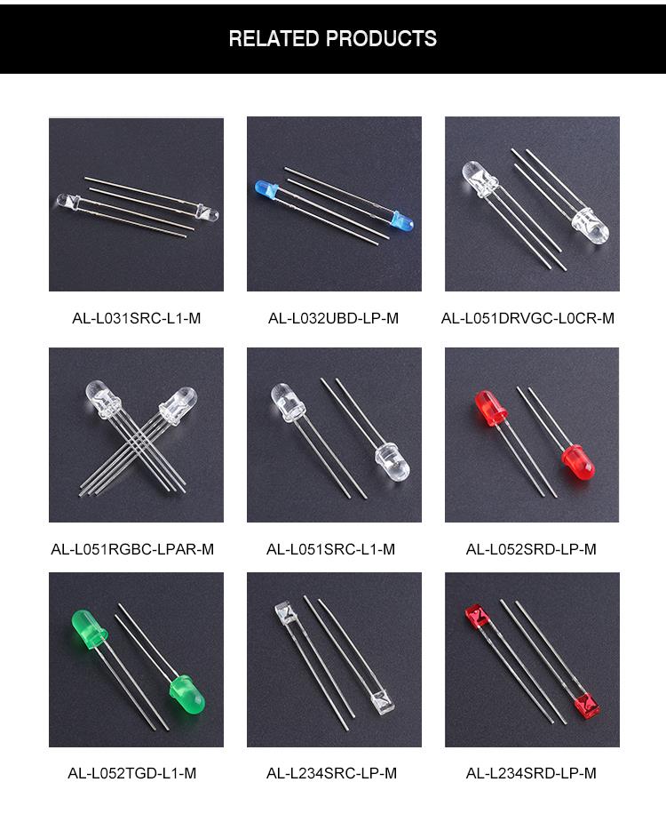 3mm màu xanh lá cây dẫn bên trong resister 12v related.jpg